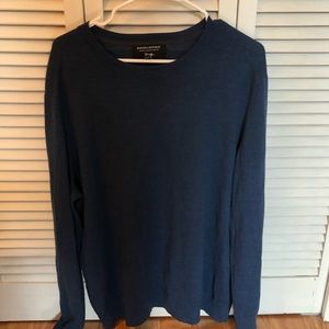 Italian Merino Blue Sweater XL (Minimally Worn)